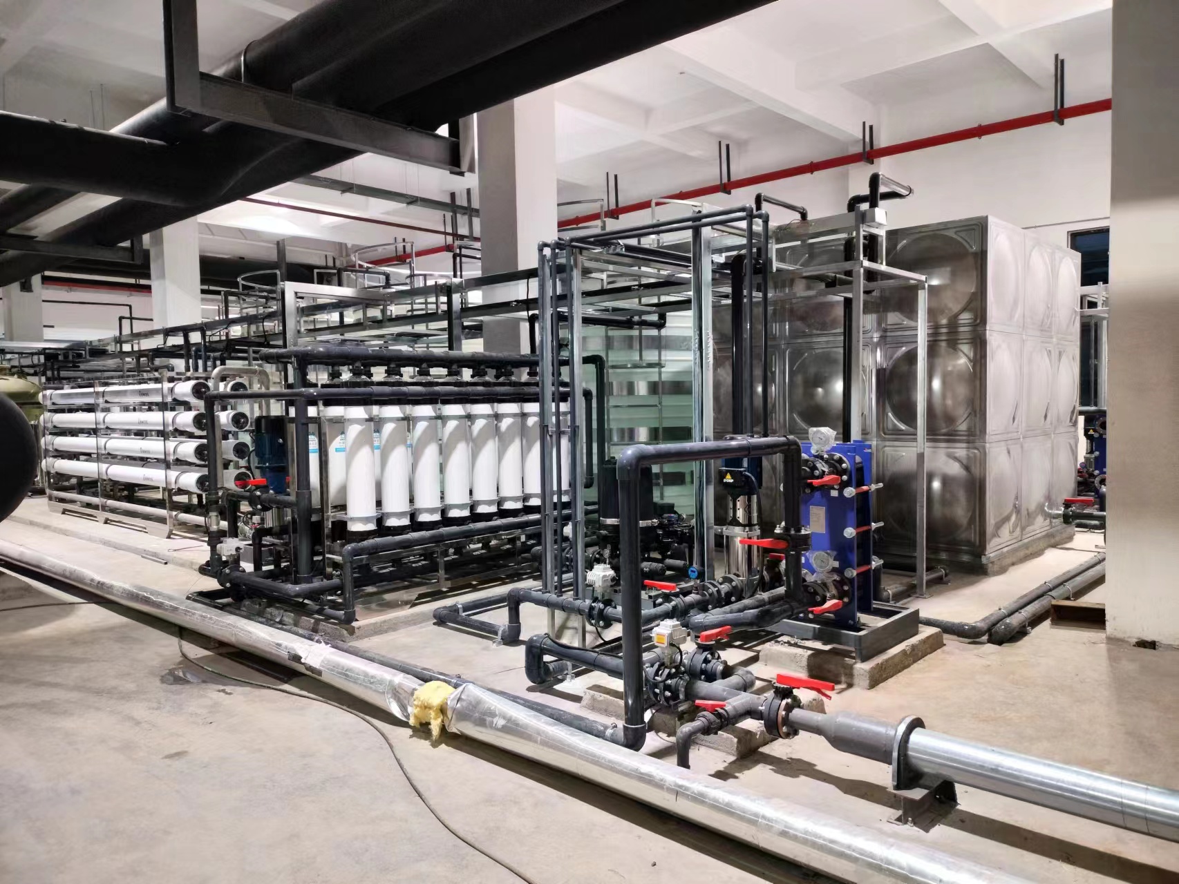 15吨超纯水设备安装完毕 EDI反渗透技设备 (图3) 7.jpg