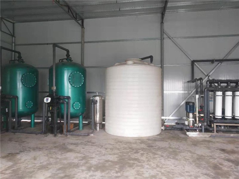 河北省保定市蠡县留史镇正忠污水处理厂-20吨中水回用设备