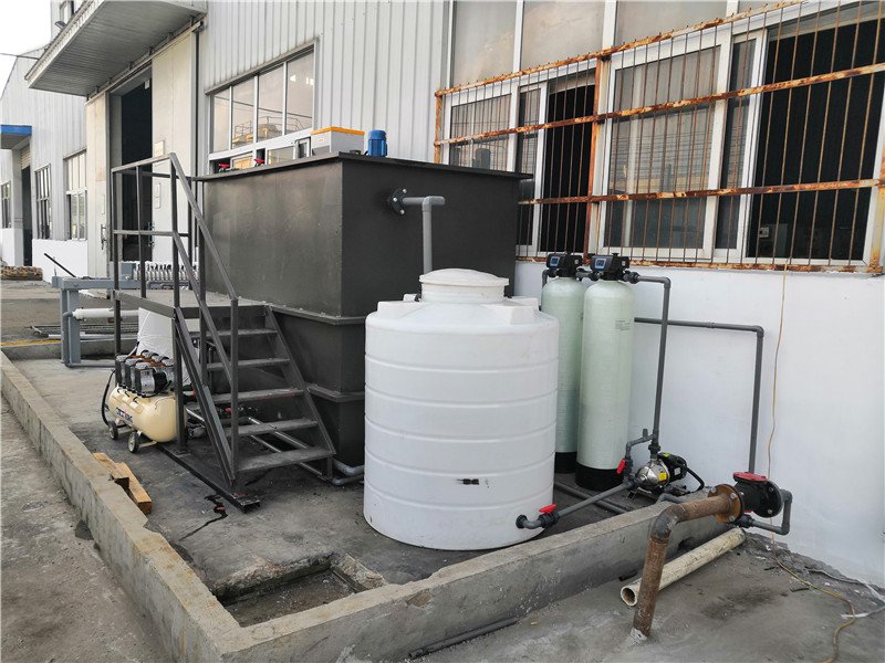 安徽一电镀涂装公司-电泳漆废水成功安装完毕