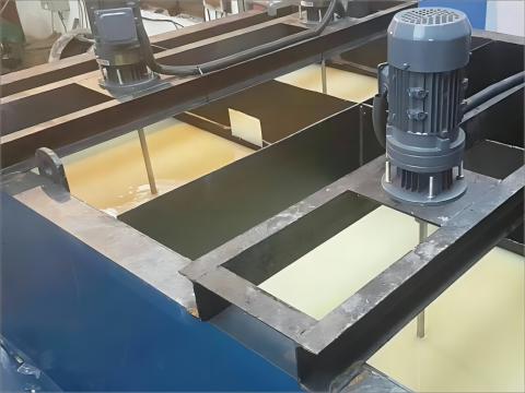 兴化鲲鹏渔具厂一套废水处理设备