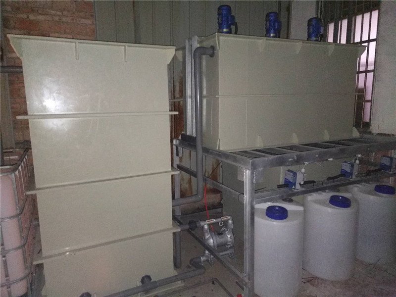 常州市某一机械科技公司一套废水处理设备