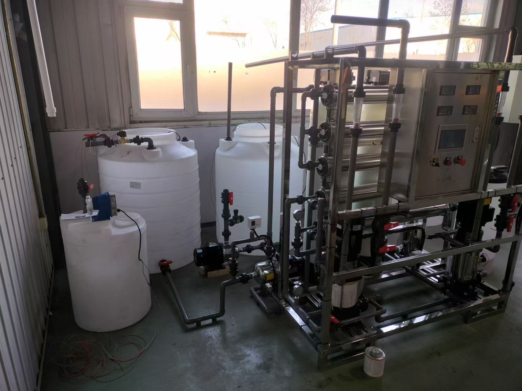 0.5吨二级纯水设备